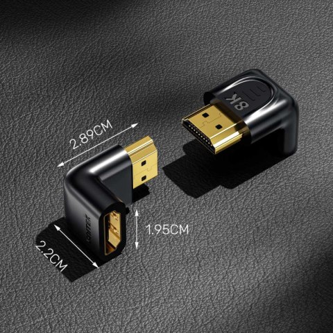 Unitek Adapter kątowy 8K HDMI 90 i 270 stopni