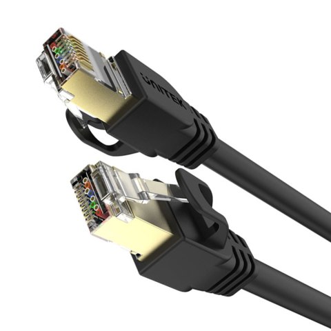 Unitek kabel Ethernet RJ-45 LAN, patchcord cat.7 SSTP (8P8C), przewód sieciowy 3m