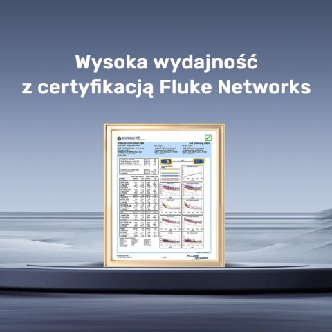 Unitek kabel Ethernet RJ-45 LAN, patchcord cat.8 (S/FTP), przewód sieciowy 1m