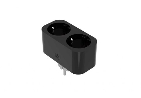 SMART ADAPTER GNIAZDO 230V WiFi czarne podwójne ART