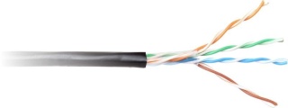 KABEL SKRĘTKA GETFORT CAT.5E U/UTP UV SUCHY 1m