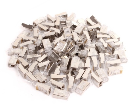 WTYK SIECIOWY GETFORT RJ45 CAT.6 8P8C EKRANOWANY (100SZT)