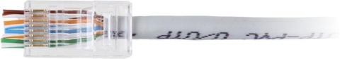 WTYK SIECIOWY PRZELOTOWY GETFORT RJ45 CAT.6 8P8C (100szt)