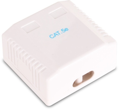 GNIAZDO NATYNKOWE GETFORT 2XRJ45 KAT.5E