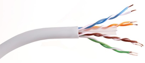 KABEL SKRĘTKA GETFORT CAT.6 U/UTP PVC 1m