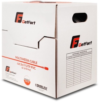 KABEL SKRĘTKA GETFORT PREMIUM CAT.5E F/UTP PVC 500m