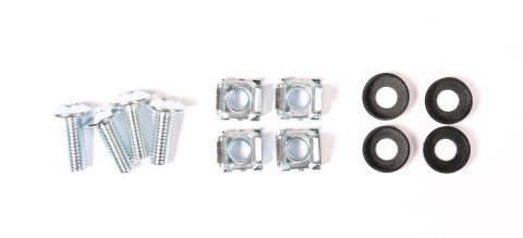 Organizer kabli 1U poziomy metalowy z przepustem szczotkowym OGF-MRB GETFORT