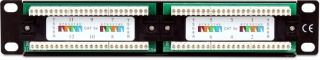 Patch Panel Getfort 10 cali 12 portów PGF-5EUTP12-B4