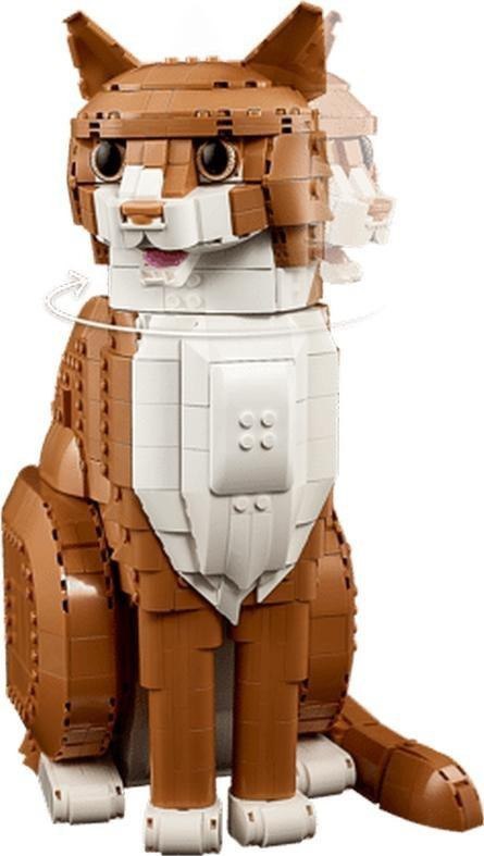Klocki LEGO Ideas - Rudy kot