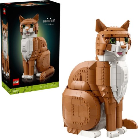 Klocki LEGO Ideas - Rudy kot
