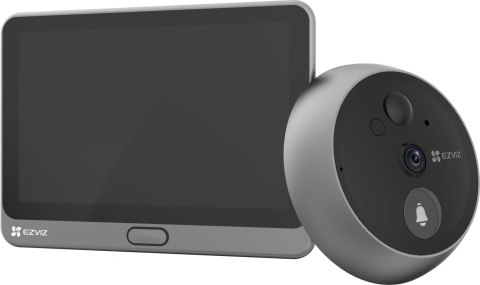 Wizjer do drzwi Ezviz CP4 2MP Wi-Fi srebrny