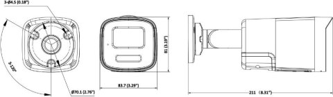 Kamera IP Hikvision DS-2CD1T67G3-LIU/SL(4mm)