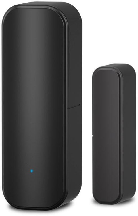 Czujnik magnetyczny otwarcia Drzwi Okna Kontaktron Czarny Wi-Fi TUYA