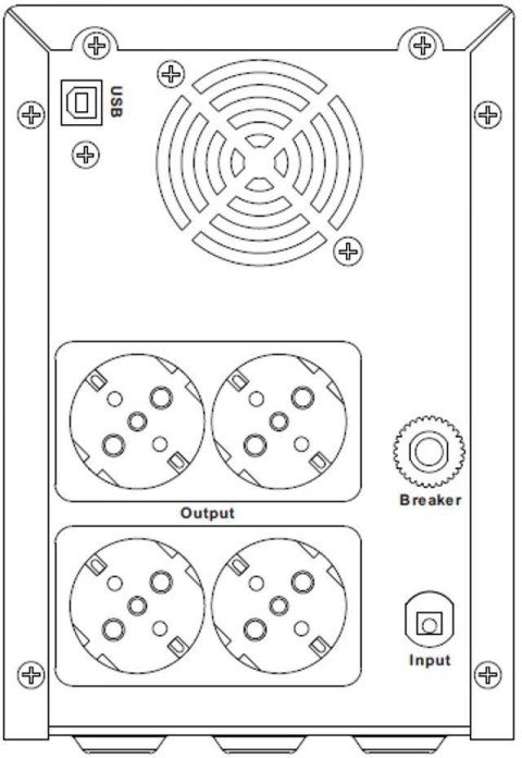 Hikvision DS-UPS3000-R(O-STD)/EU