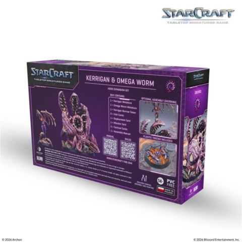 GRA STARCRAFT: KERRIGAN & OMEGA WORM - ZERG - HERO EXPANSION SET (EN) - ARCHON