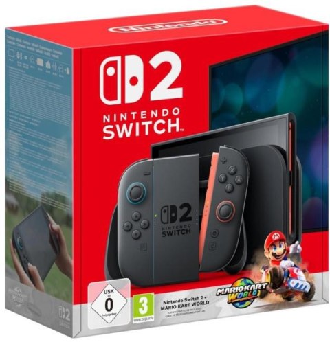 Konsola do gier NINTENDO Switch 2 + gra (Mario Kart World)