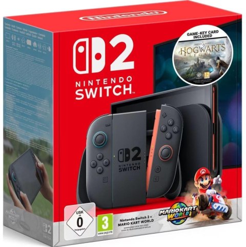 Konsola do gier NINTENDO Switch 2 + 2 gry (Mario Kart World, Hogwarts Legacy)