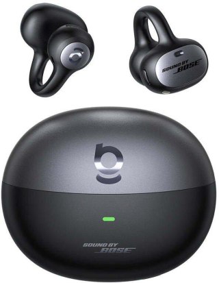 SŁUCHAWKI BEZPRZEWODOWE OWS OPEN EAR Baseus Inspire XC1 Sound by Bose Dolby Audio LDAC ENC czarne