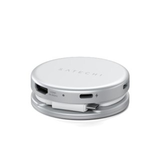 Satechi OntheGo 5-in-1 Multiport Adapter - adapter do urządzeń mobilnych (USB-C 5 Gbps, USB-A 5 Gbps, HDMI 4K, czytnik kart SD 1