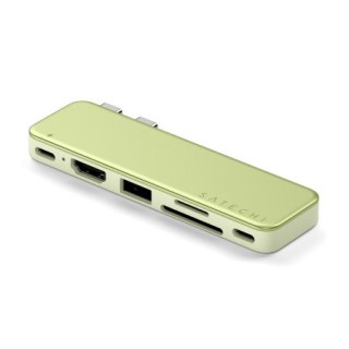 Satechi USB-C Snap Hub - adapter do urządzeń mobilnych (USB-C 5 Gbps, USB-A 5 Gbps, HDMI 4K, czytnik kart micro/SD 104 MB/s, USB