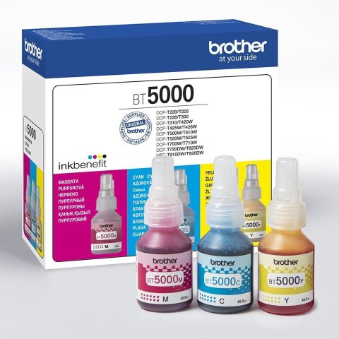 Zestaw tuszy Brother Multipack BT5000CMY 3x5k