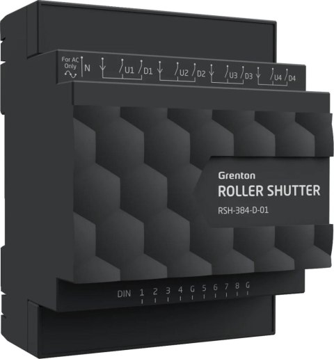 Moduł GRENTON ROLLER SHUTTER x4, DIN, TF-Bus