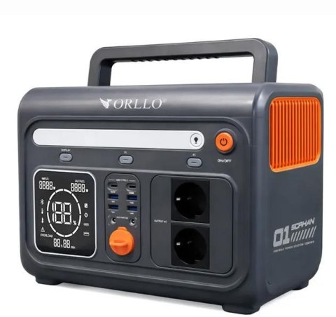 Przenośna stacja zasilania Orllo1200W/1500W Magazyn Energii LIFEPO4 EVE