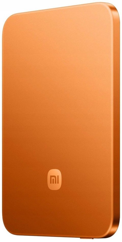 Powerbank Xiaomi UltraThin Magnetic 5000 15W pomarańczowy