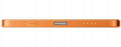 Powerbank Xiaomi UltraThin Magnetic 5000 15W pomarańczowy