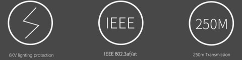 SWITCH POE TENDA TEF1109P-8-102W