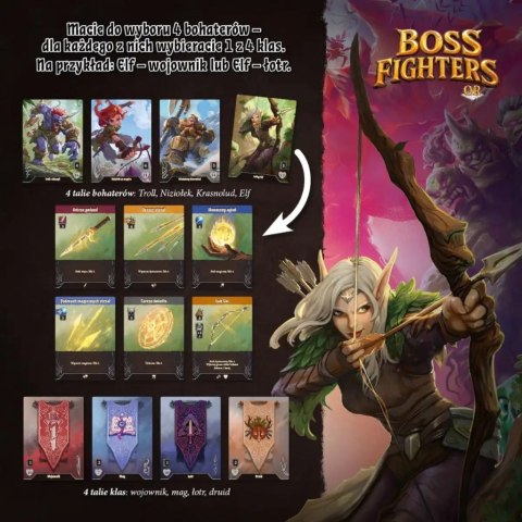GRA BOSS FIGHTERS QR- podstawa - NASZA KSIĘGARNIA