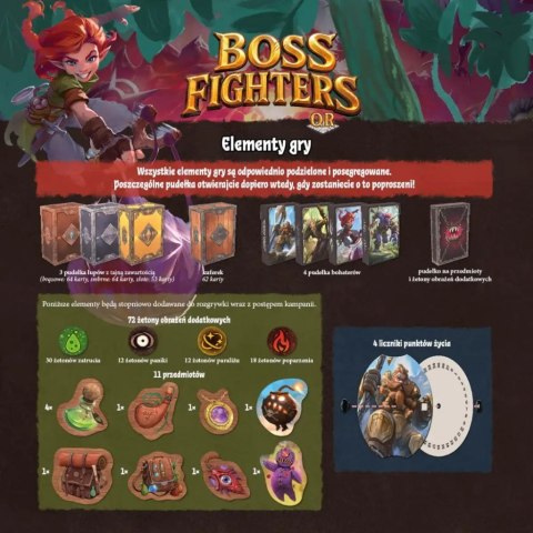 GRA BOSS FIGHTERS QR- podstawa - NASZA KSIĘGARNIA