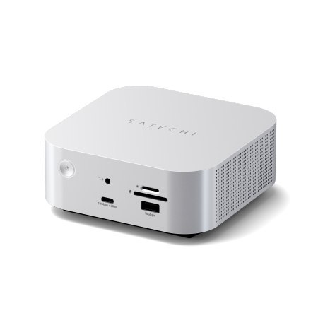 Satechi Thunderbolt 5 CubeDock - wentylowana stacja dokująca TB5 (czytnik kart SD i microSD, 2x USB-A 3.2 gen. 2, 2x USB-C 3.2 g