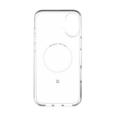 ZAGG Crystal Palace Snap - obudowa ochronna do iPhone 16 Plus kompatybilna z MagSafe (clear)