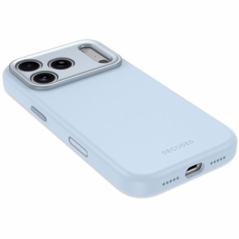 Decoded AntiMicrobial Silicone Backcover - etui do iPhone 18 Pro Max / 17 Pro Max kompatybilne z MagSafe (sky blue)