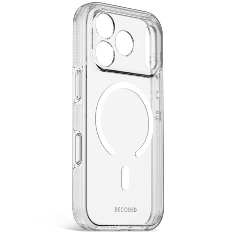 Decoded DropTec Transparent Backcover - etui do iPhone 18 Pro / 17 Pro kompatybilne z MagSafe (transparent)