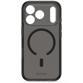 Decoded DropTec Transparent Backcover - etui do iPhone 18 Pro Max / 17 Pro Max kompatybilne z MagSafe (frosted black)