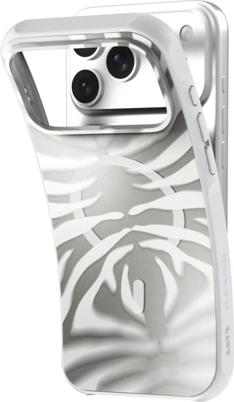 Laut Huex Wave - etui do iPhone 18 Pro / 17 Pro kompatybilne z MagSafe (pearl zebra)