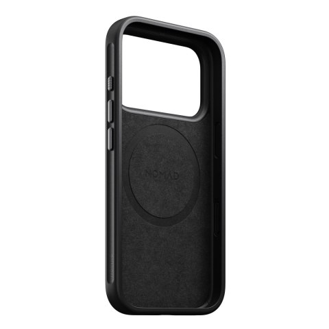 NOMAD Modern Leather Case - etui do iPhone 18 Pro / 17 Pro kompatybilne z MagSafe, skóra Camino (black)