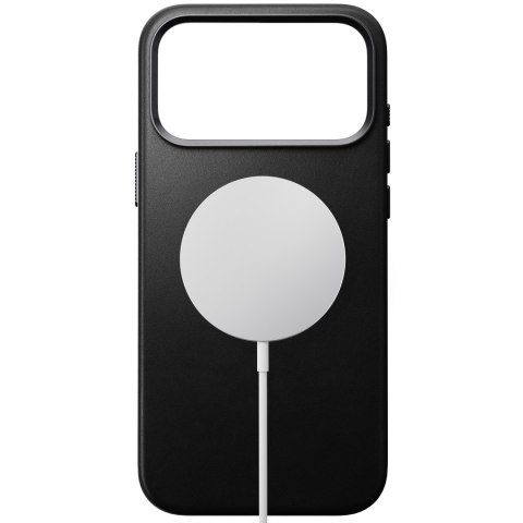 NOMAD Traditional Leather Case - etui do iPhone 18 Pro Max / 17 Pro Max kompatybilne z MagSafe, skóra Camino (black)