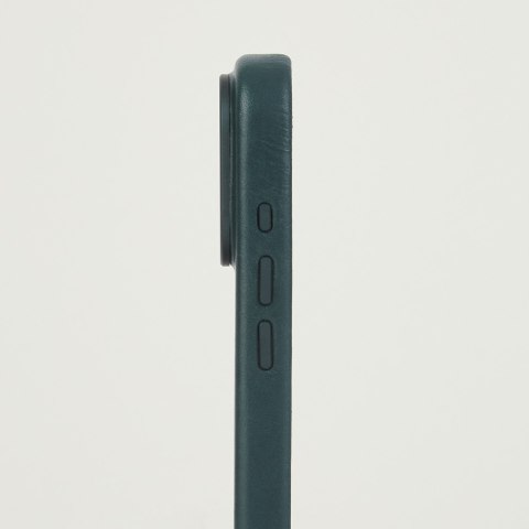 Troubadour Modular Leather Case - etui skórzane do iPhone 18 Pro Max / 17 Pro Max kompatybilne z MagSafe (obsidian green)