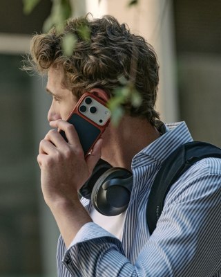 Troubadour Modular Leather Case - etui skórzane do iPhone 18 Pro Max / 17 Pro Max kompatybilne z MagSafe (terracotta)