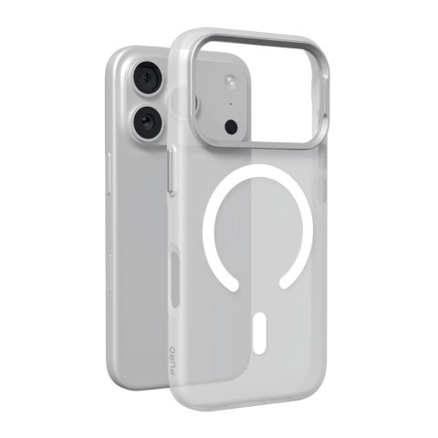 Puro Lightfeel - etui do iPhone 18 Pro Max / 17 Pro Max kompatybilne z MagSafe (soft cloud)