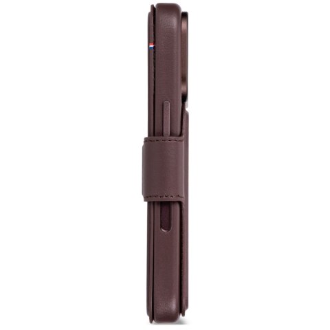 Decoded Leather Detachable Wallet - skórzane etui do iPhone 18 Pro Max / 17 Pro Max kompatybilne z MagSafe (chocolat brown)