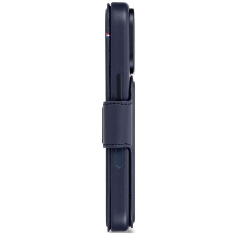Decoded Leather Detachable Wallet - skórzane etui do iPhone 18 Pro Max / 17 Pro Max kompatybilne z MagSafe (midnight)