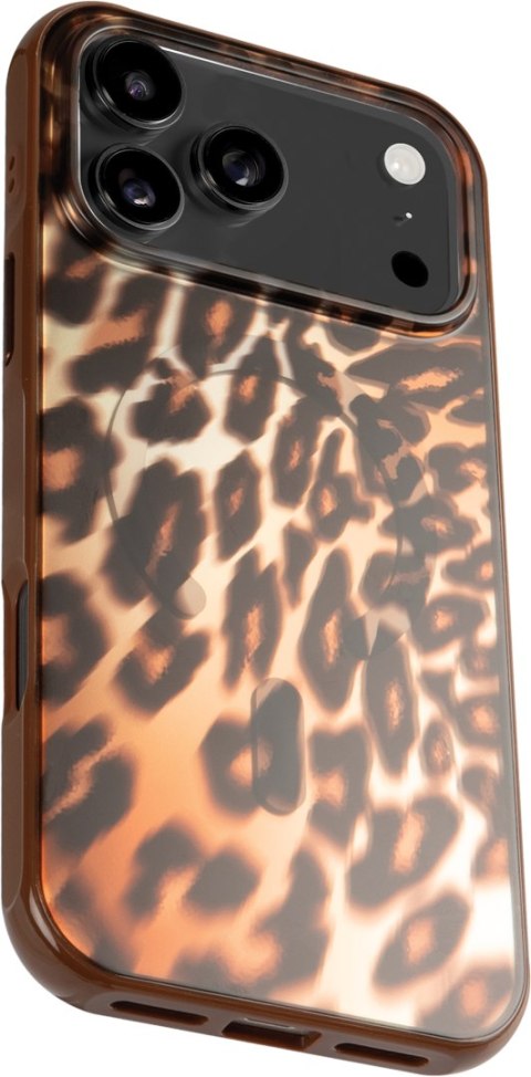 Laut Huex Wave - etui do iPhone 18 Pro / 17 Pro kompatybilne z MagSafe (mocha leopard)
