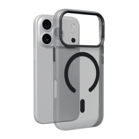 Puro Lightfeel - etui do iPhone 18 Pro / 17 Pro kompatybilne z MagSafe (dark shadow)