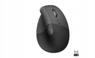 Mysz bezprzewodowa Logitech LIFT Graphite szara, 4000DPI