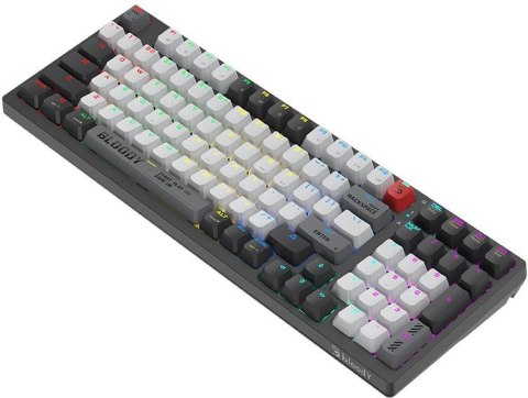 Klawiatura bezprzewodowa A4TECH BLOODY WS98 Grey WRLS (BLMS RED Plus Switches)