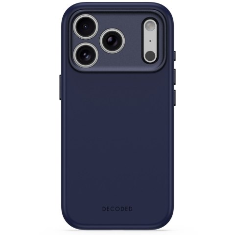 Decoded AntiMicrobial Silicone Backcover - etui do iPhone 18 Pro / 17 Pro kompatybilne z MagSafe (atlantic blue)